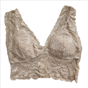 Lace Bralette in Cream